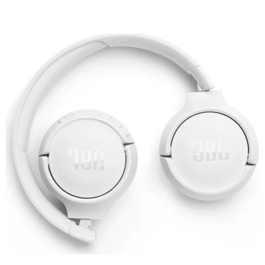 JBL Tune 520BT Wireless On-Ear Headphones (White)