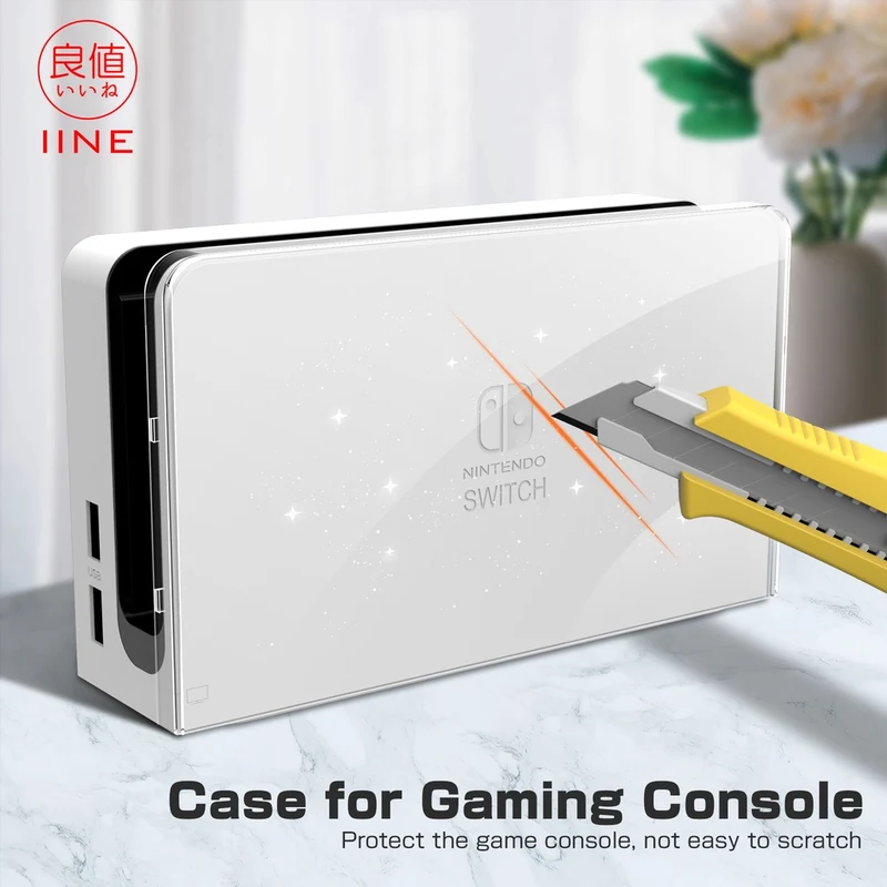 IINE Transparent Dock Cover For N-Switch Oled (L583)