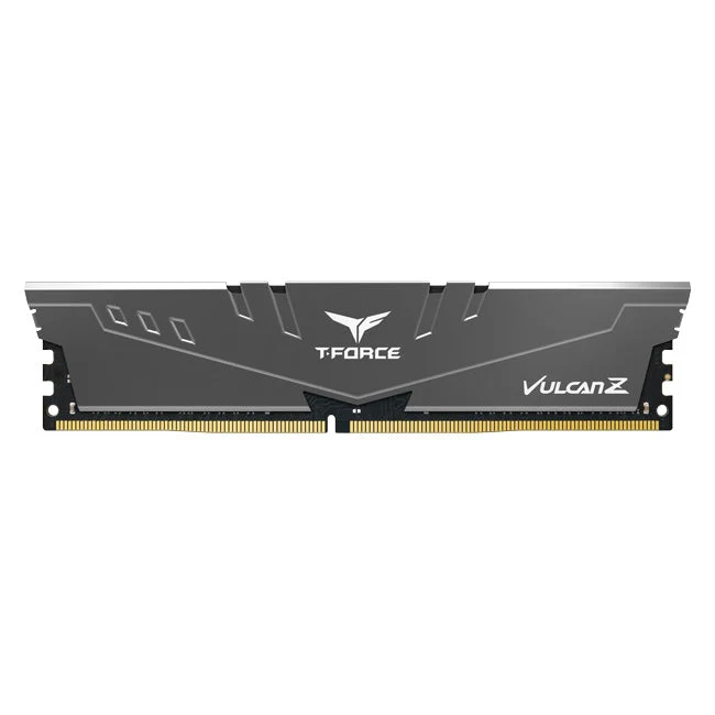 Teamgroup T-Force Vulcan Z 32GB (2X16GB) DDR4 3600MHZ CL18-22-22-42 1.35V Desktop Memory (Grey) (TLZGD432G3600HC18JDC01)
