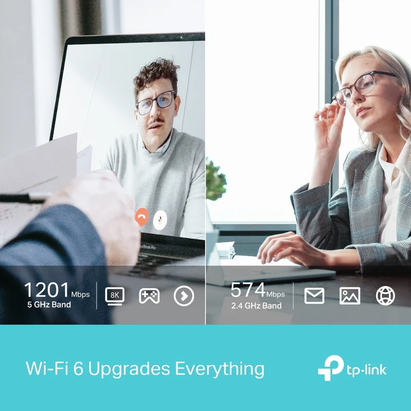 TP-Link AX1800 Dual Band WiFi 6 Wireless USB Adapter (Archer TX20U)