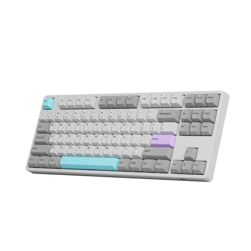 Akko 5087S Via RGB Hot-Swappable Mechanical Keyboard Silent (Gateron Pink-Lubed)