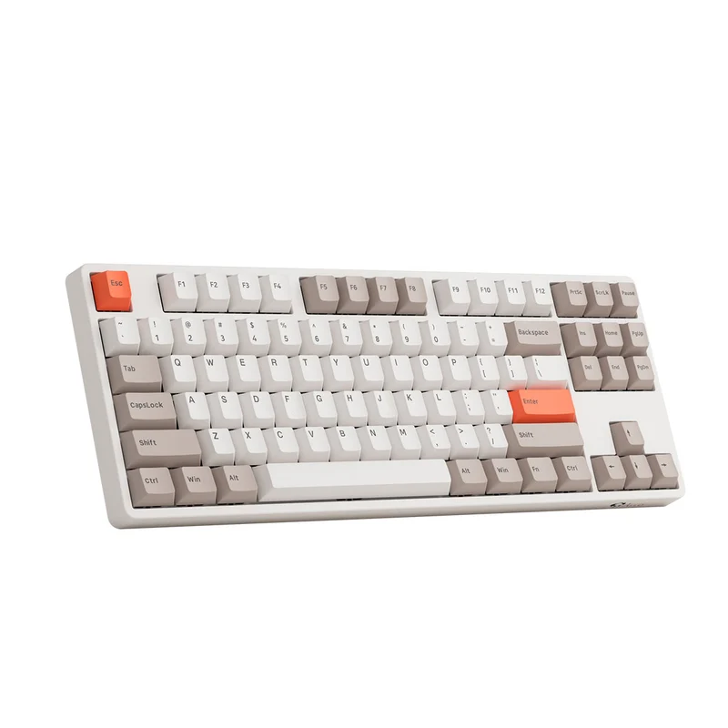 Akko 5087S VIA RGB Hot-Swappable Mechanical Keyboard Steam Engine (Gateron Orange-Lubed)