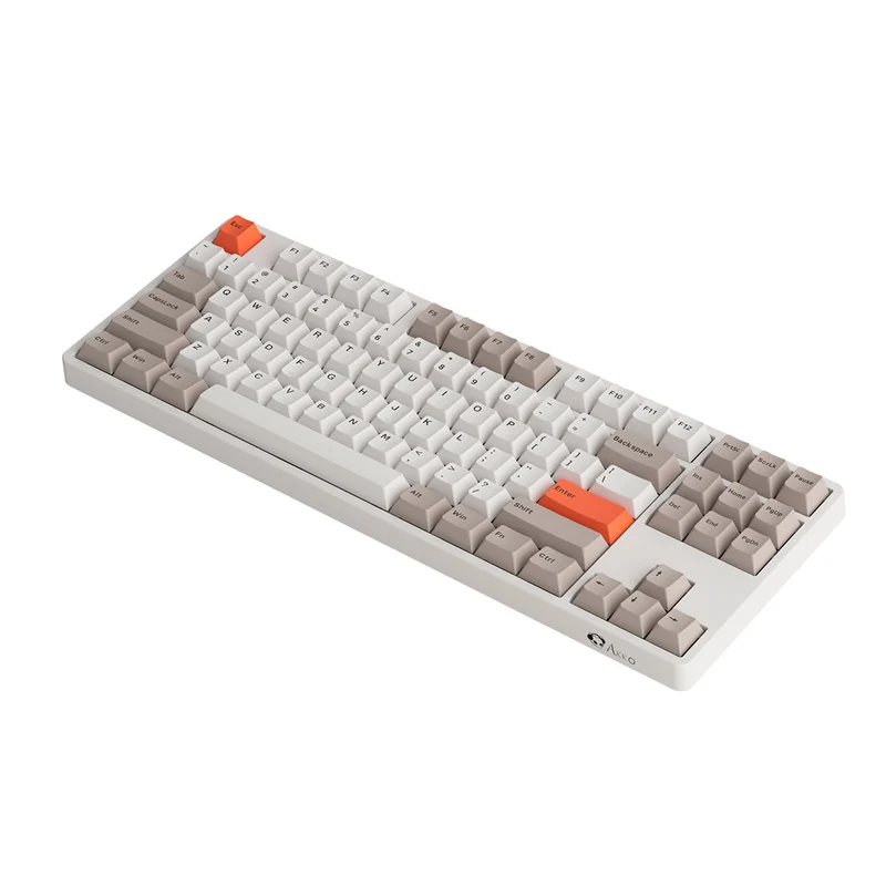Akko 5087S VIA RGB Hot-Swappable Mechanical Keyboard Steam Engine (Gateron Orange-Lubed)