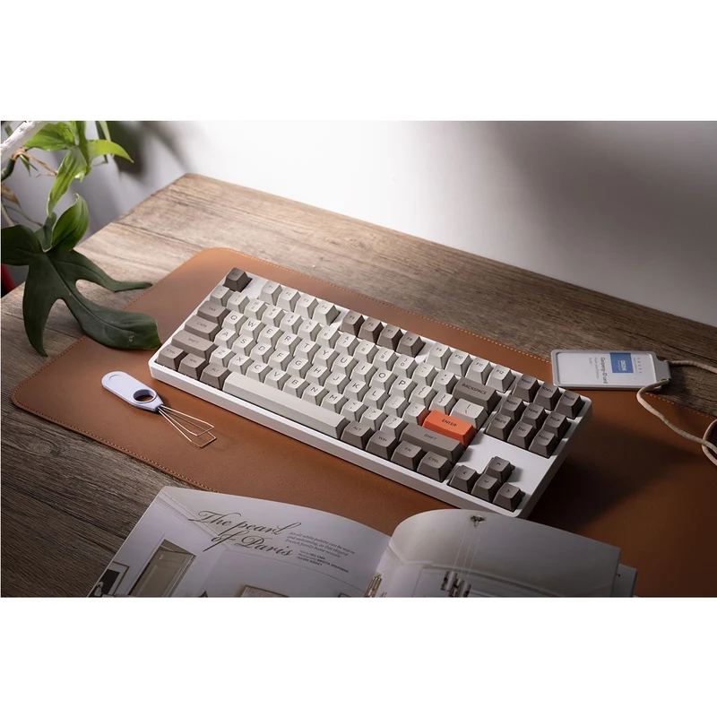 Akko 5087S VIA RGB Hot-Swappable Mechanical Keyboard Steam Engine (Gateron Orange-Lubed)