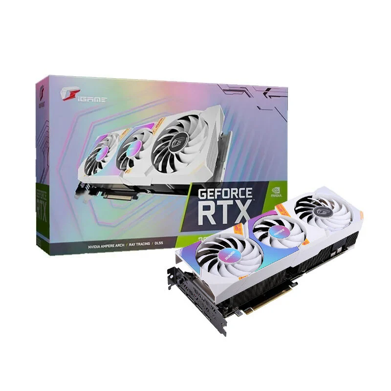 Colorful iGame GeForce Rtx 3060 Ti Ultra W OC LHR-V 8G GDDR6 Graphics Card