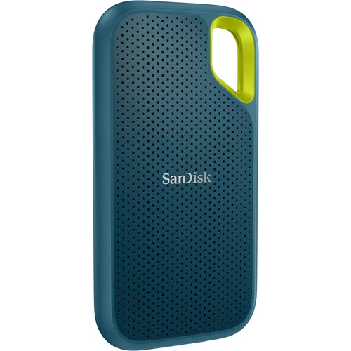 Sandisk Extreme 2TB USB-C USB 3.2 Gen 2 Up To 1050MB/S Portable SSD V2 (Royal Blue, Monterey, White)