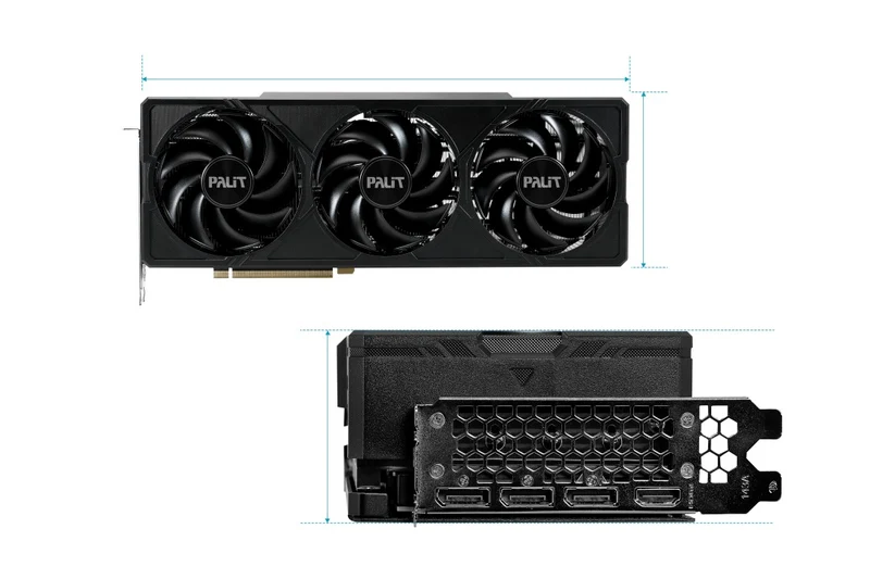 Palit Geforce RTX 4070 Ti Triple Jetstream 12GB GDDR6X Graphics Card