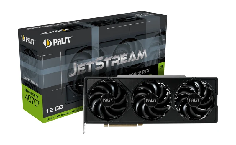 Palit Geforce RTX 4070 Ti Triple Jetstream 12GB GDDR6X Graphics Card