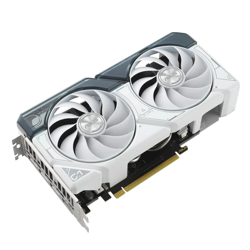 Asus Dual Geforce RTX 4060 Ti OC 8GB GDDR6 Graphics Card (White)
