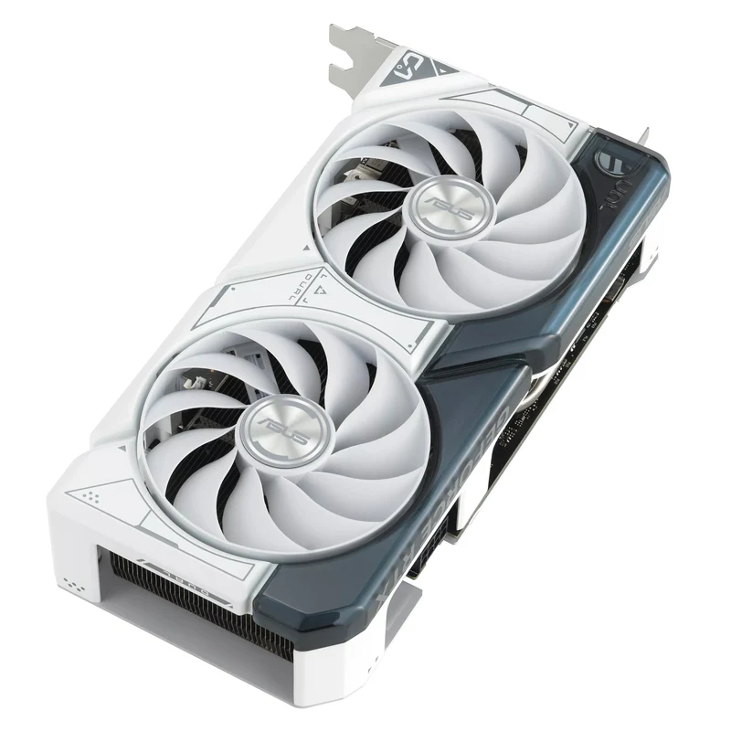 Asus Dual Geforce RTX 4060 Ti OC 8GB GDDR6 Graphics Card (White)