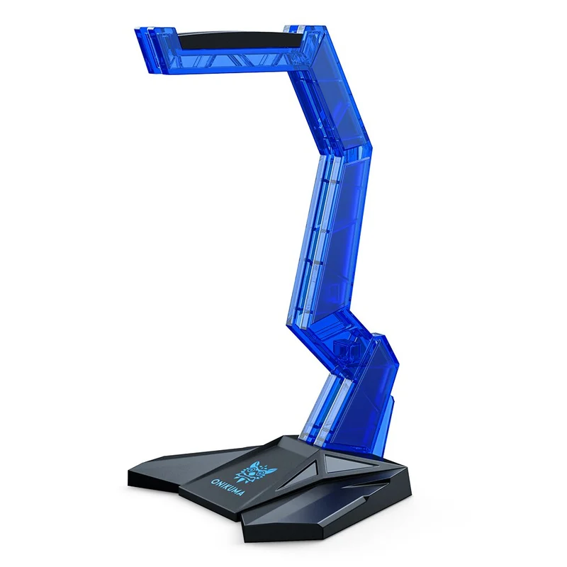 Onikuma ST-3 Acrylic Stable Anti-Slip Headphone Stand (Blue)