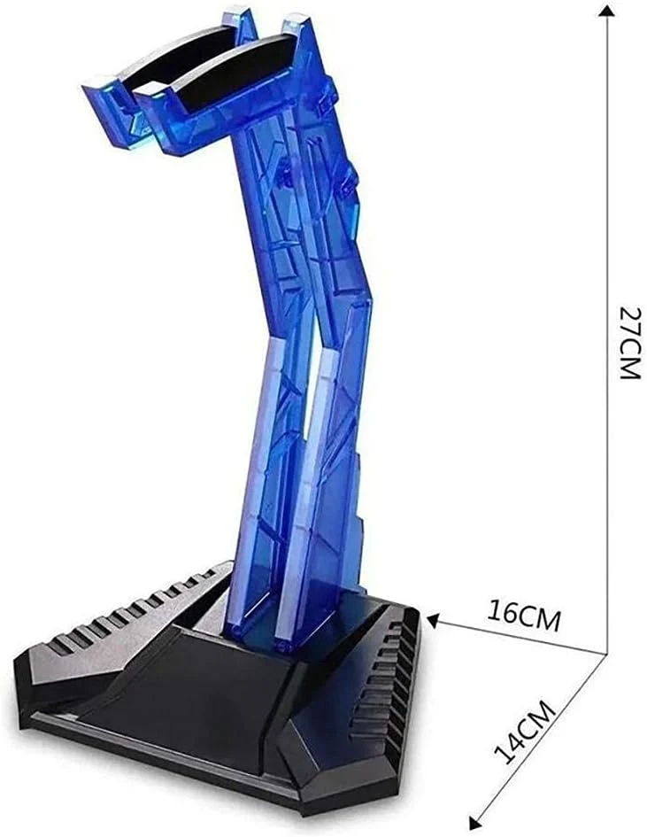 Onikuma ST-3 Acrylic Stable Anti-Slip Headphone Stand (Blue)