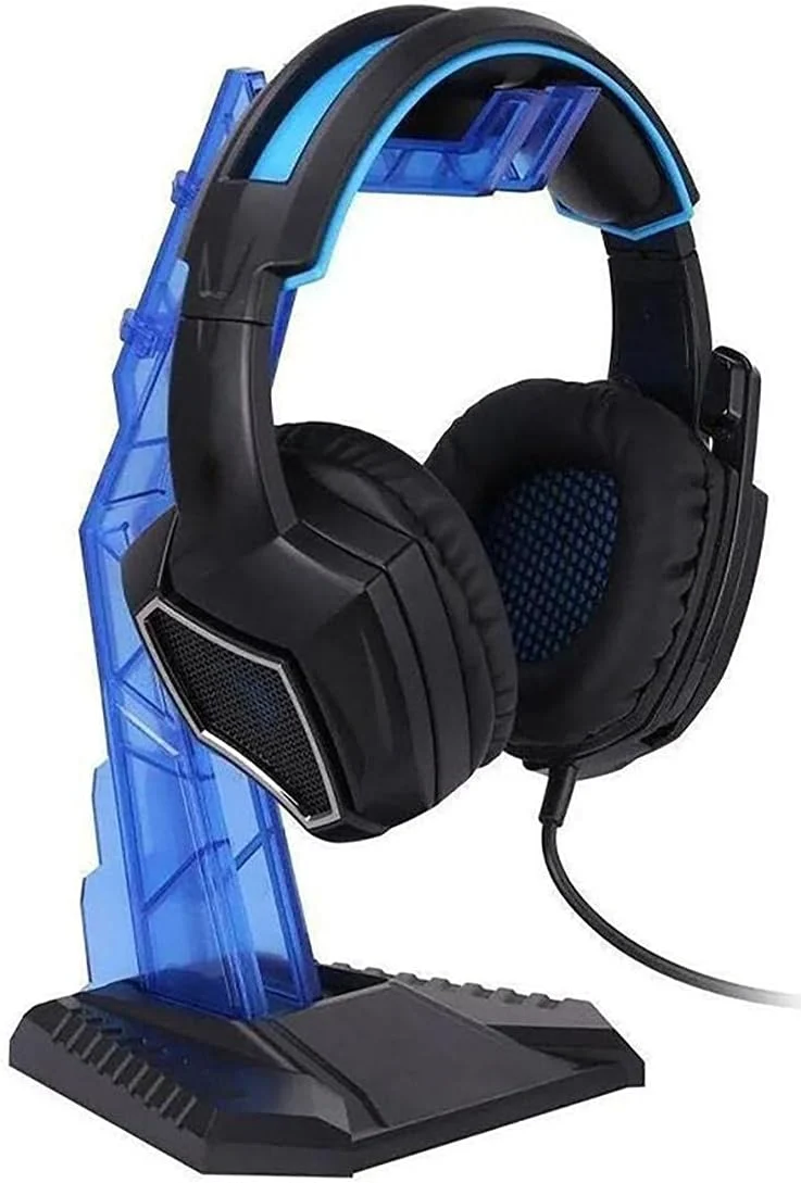 Onikuma ST-3 Acrylic Stable Anti-Slip Headphone Stand (Blue)