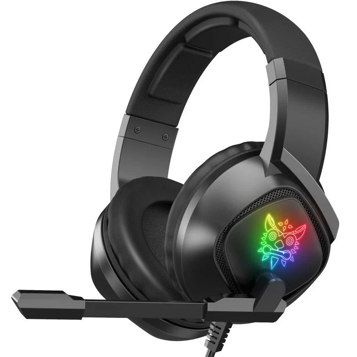 Onikuma K19 Professional Gaming Headset With RGB LED Backlight (Black)