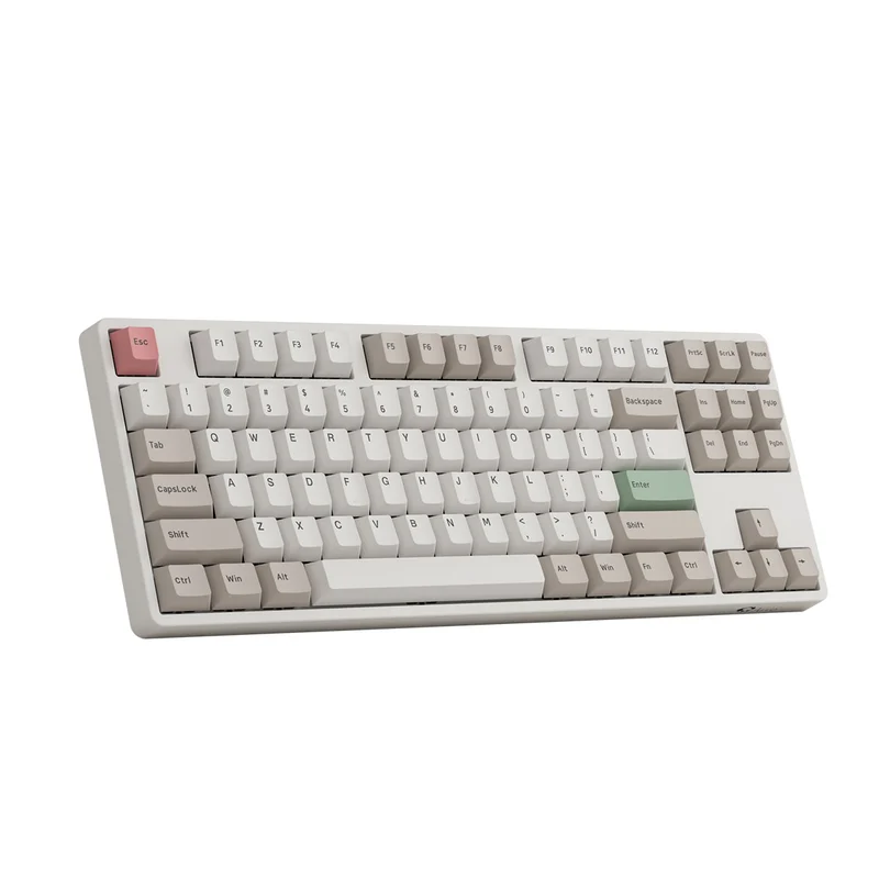 Akko 5087S VIA RGB Hot-Swappable Mechanical Keyboard 9009 (Gateron Pink-Lubed)
