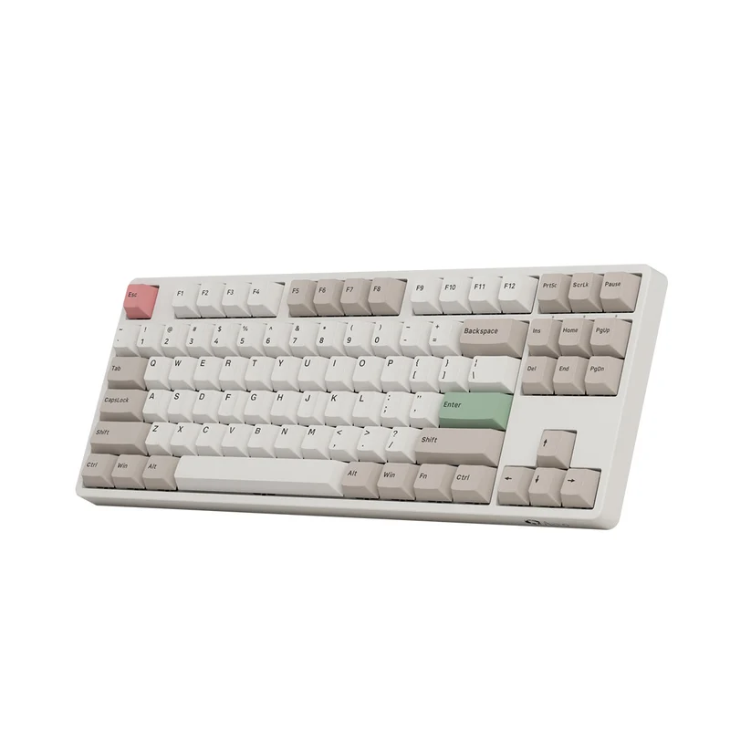 Akko 5087S VIA RGB Hot-Swappable Mechanical Keyboard 9009 (Gateron Pink-Lubed)