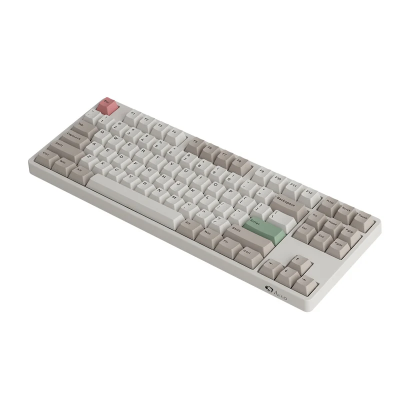 Akko 5087S VIA RGB Hot-Swappable Mechanical Keyboard 9009 (Gateron Pink-Lubed)