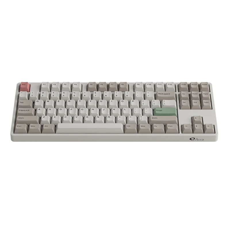 Akko 5087S VIA RGB Hot-Swappable Mechanical Keyboard 9009 (Gateron Pink-Lubed)