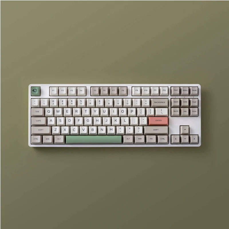 Akko 5087S VIA RGB Hot-Swappable Mechanical Keyboard 9009 (Gateron Pink-Lubed)