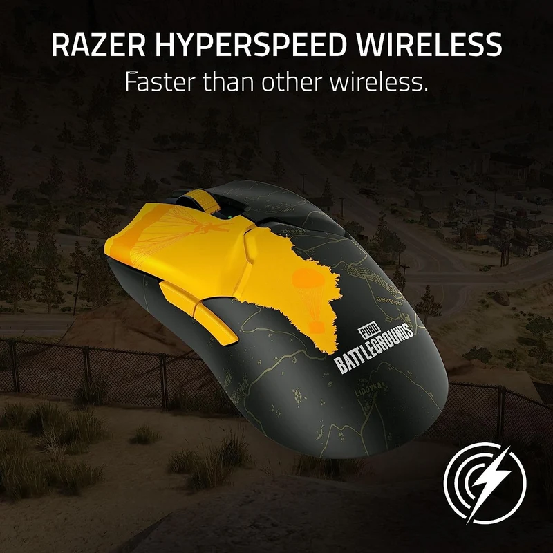 Razer Viper V2 Pro Ultra-Lightweight Wireless Esports Mouse (PUBG Battlegrounds Edition)