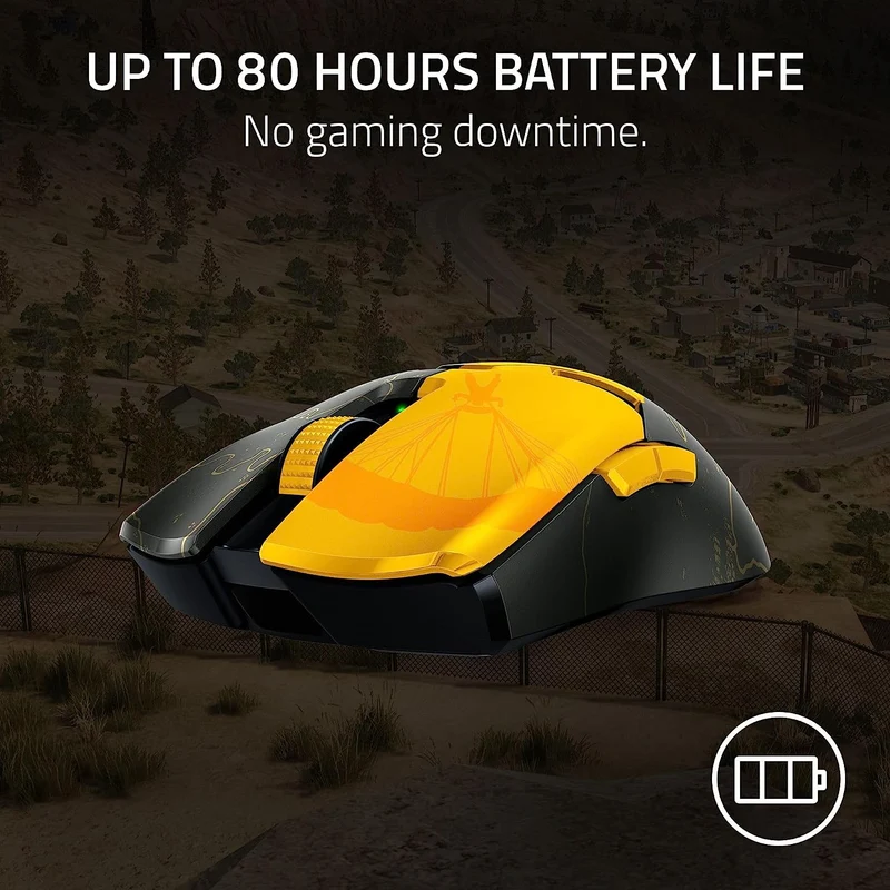 Razer Viper V2 Pro Ultra-Lightweight Wireless Esports Mouse (PUBG Battlegrounds Edition)