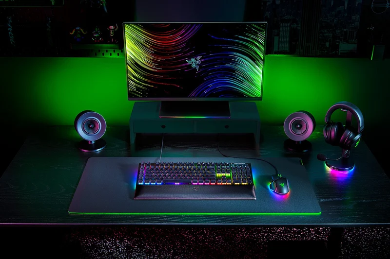 Razer Blackwidow V4 Mechanical Gaming Keyboard (Yellow Switch)
