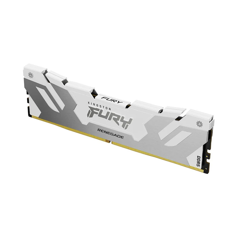 Kingston Fury Renegade 16GB (1X16GB) DDR5 XMP 7200MT/S CL38 Memory (White) (KF572C38RW-16)