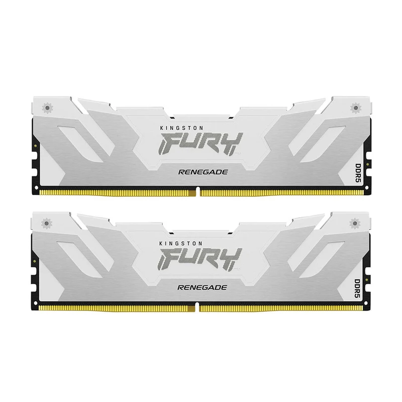 Kingston Fury Renegade 32GB (2X16GB) DDR5 XMP 7200MT/S CL38 Memory (White) (KF572C38RWK2-32)