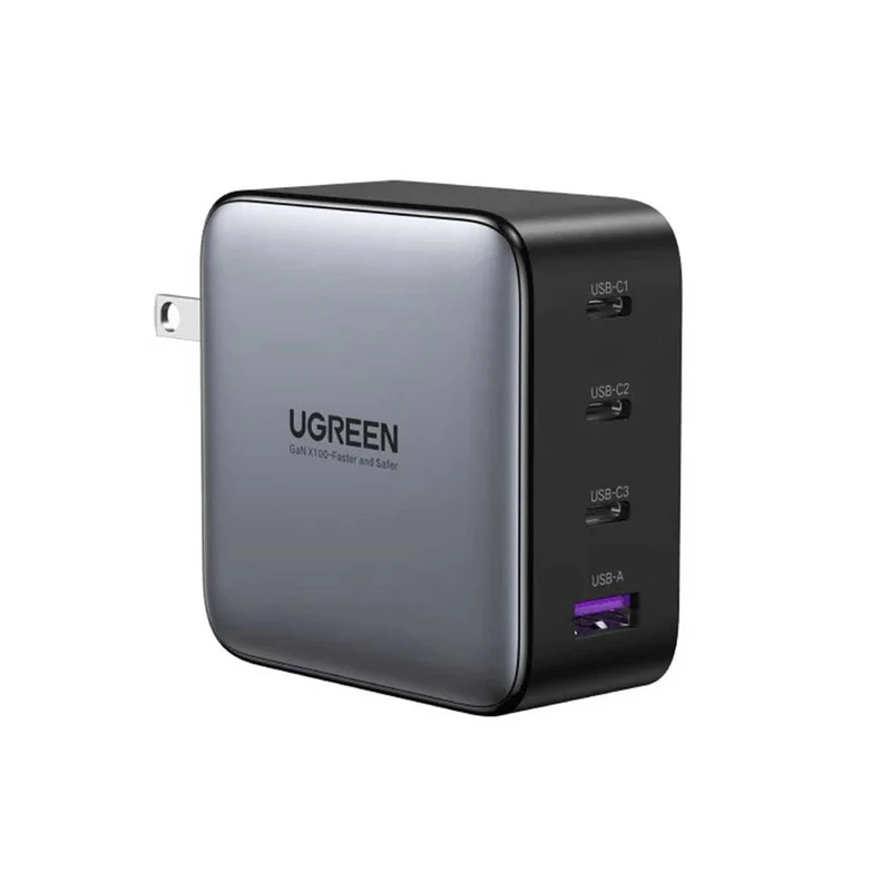 UGreen Nexode 4-Port Gan Fast Charger 100w (Black) (CD226/40737)