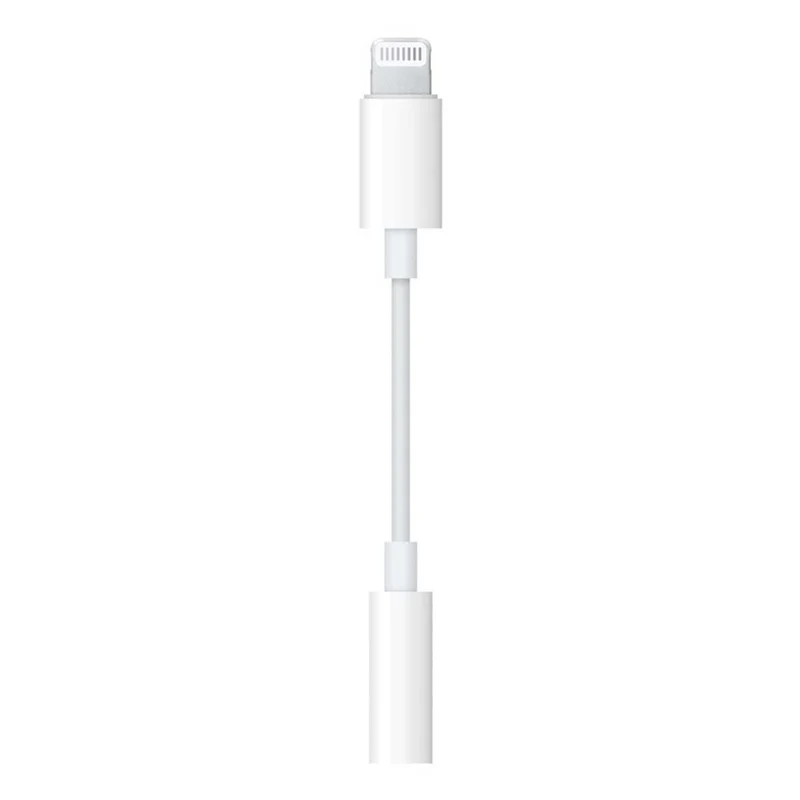 Apple Lightning To 3.5mm Headphone Jack Adapter (MMX62FE/A)