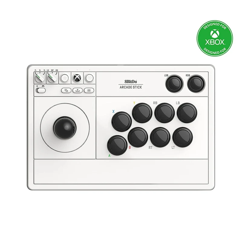 8Bitdo Arcade Stick For XBOX (White) (81JA01D)