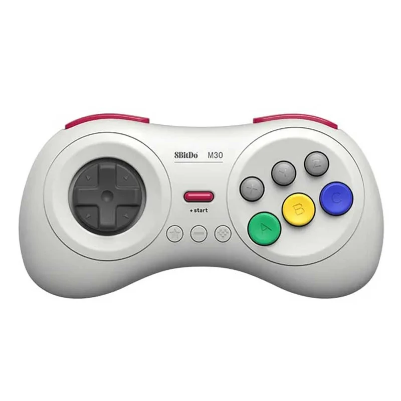 8Bitdo M30 Bluetooth Gamepad (Switch/ Windows/ Android/ MacOS/ Steam) (White) (80HA)
