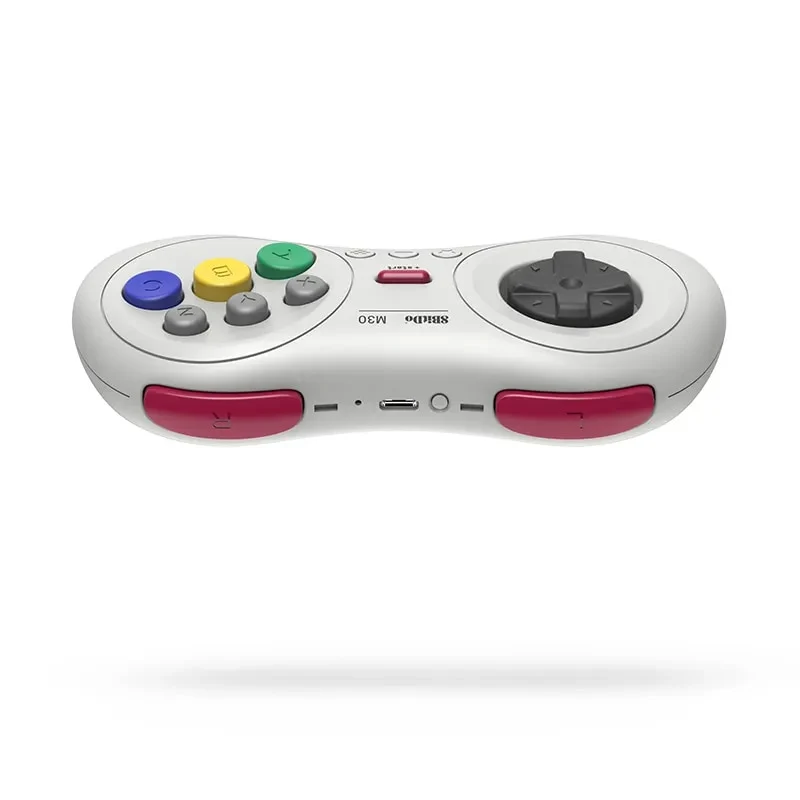 8Bitdo M30 Bluetooth Gamepad (Switch/ Windows/ Android/ MacOS/ Steam) (White) (80HA)