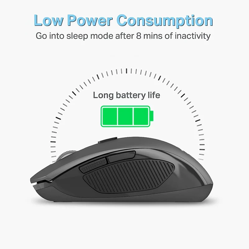 E-Yooso E-1131 Wireless Mouse (Black)