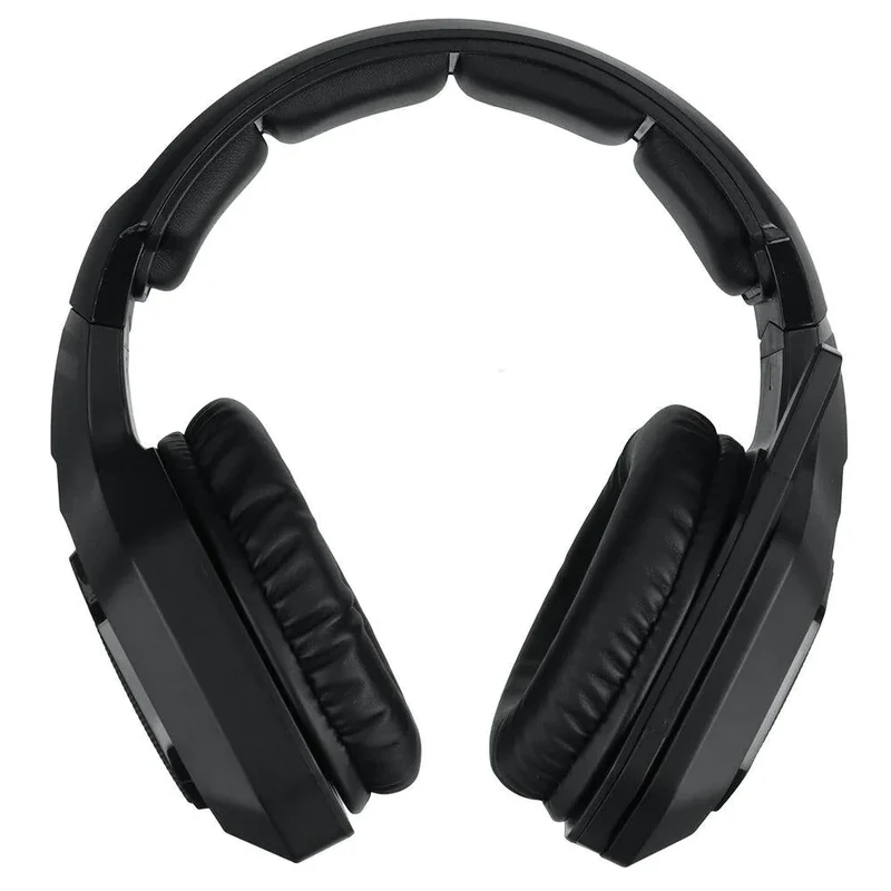 Onikuma K10 2.4G Wireless/Wired Dual Modes Gaming Headset With Green Light (Black)