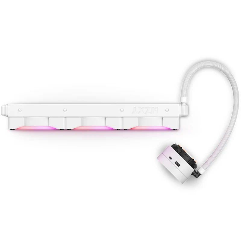 NZXT Kraken X73 RGB 360MM Liquid Cooler (Matte White) (RL-KRX73-RW)