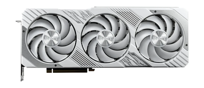 Palit GeForce RTX 4070 TI GamingPro OC 12GB GDDR6X 192Bit 3-DP HDMI Graphics Card (White)