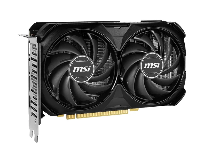 MSI Geforce RTX 4060 Ti Ventus 2X Black 16GB OC Graphics Card