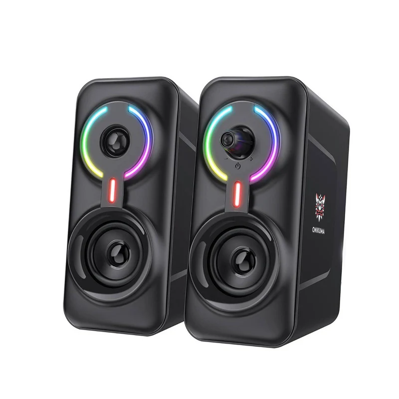 Onikuma L6 RGB Multimedia Gaming Speaker (Black)