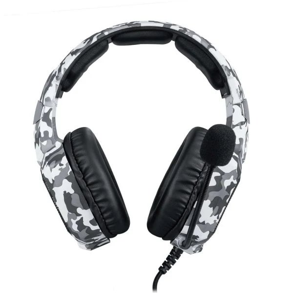 Onikuma K8 Gaming Headset With Mic And Noise Cancelling (Camouflage White)