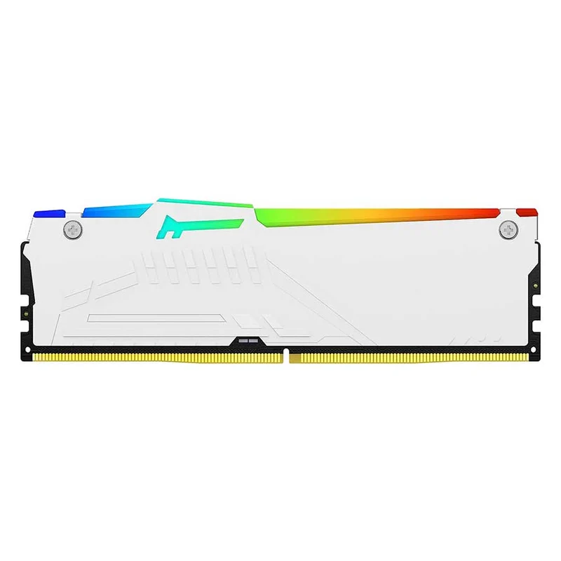 Kingston Fury Beast 16GB (1X16GB) DDR5 RGB Expo 5600MT/S CL36 Memory (White) (KF556C36BWEA-16)