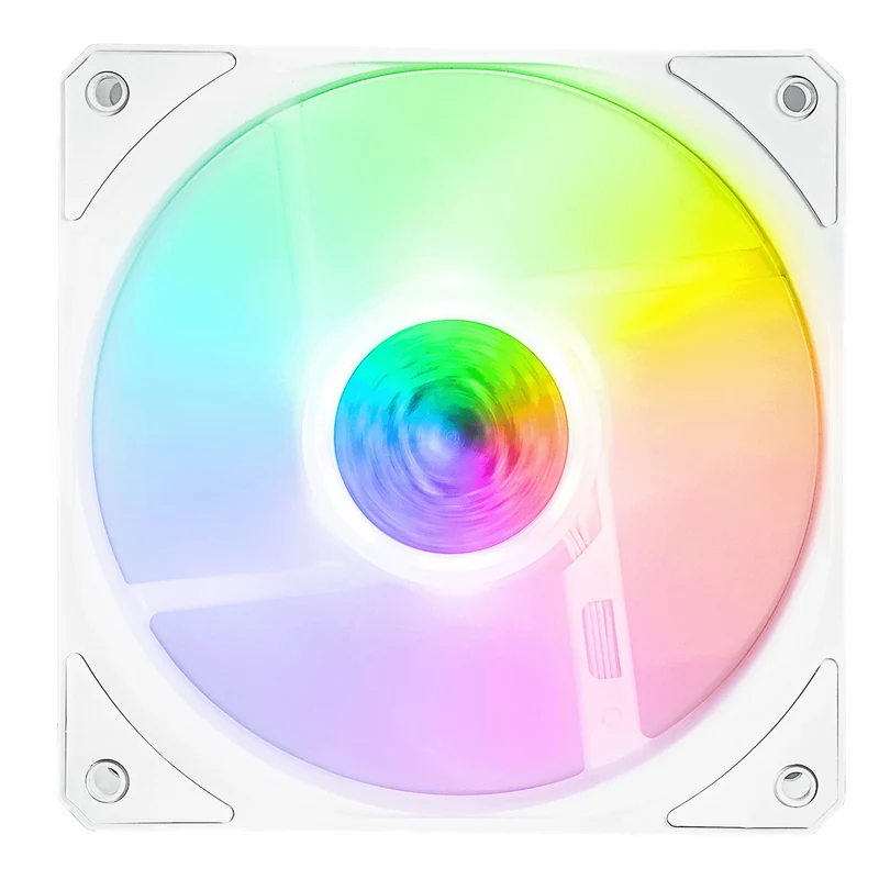 Cooler Master Sickleflow 120 ARGB 3-IN-1 Cooling Fan With New Silent Driver IC (White Edition)