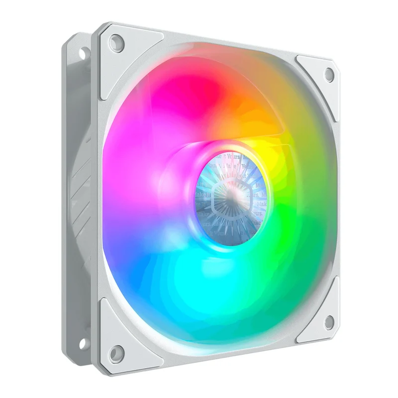 Cooler Master Sickleflow 120 ARGB 3-IN-1 Cooling Fan With New Silent Driver IC (White Edition)