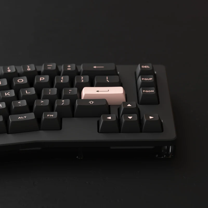 Akko ACR Pro Alice Plus RGB Hot-Swappable Mechanical Keyboard Spray Painted Black (Akko Crystal Switches)