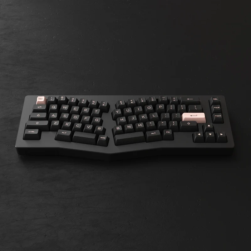 Akko ACR Pro Alice Plus RGB Hot-Swappable Mechanical Keyboard Spray Painted Black (Akko Crystal Switches)