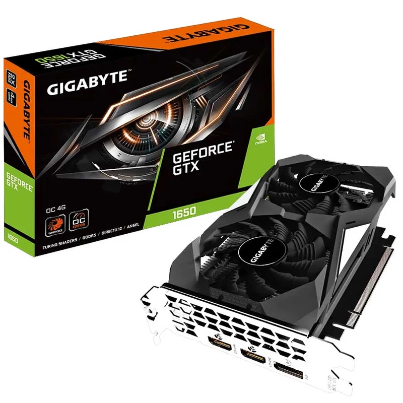 Gigabyte GeForce GTX 1650 OC 4G GDDR6 Graphics Card