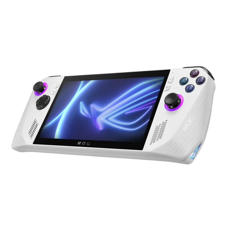 ASUS ROG ALLY AMD Ryzen Z1 Extreme 16GB RAM + 512GB SSD 7" Touch Screen FHD 120HZ Gaming Handheld Console (White) (RC71L-NH001W) | With ASUS ROG Ally 2-year Official Warranty