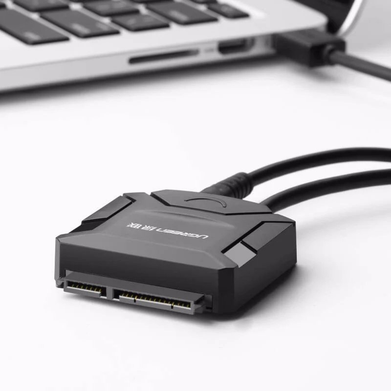 UGreen USB 3.0 To SATA III Hard Drive Adapter - 0.5M (Black) (CR108/20636)