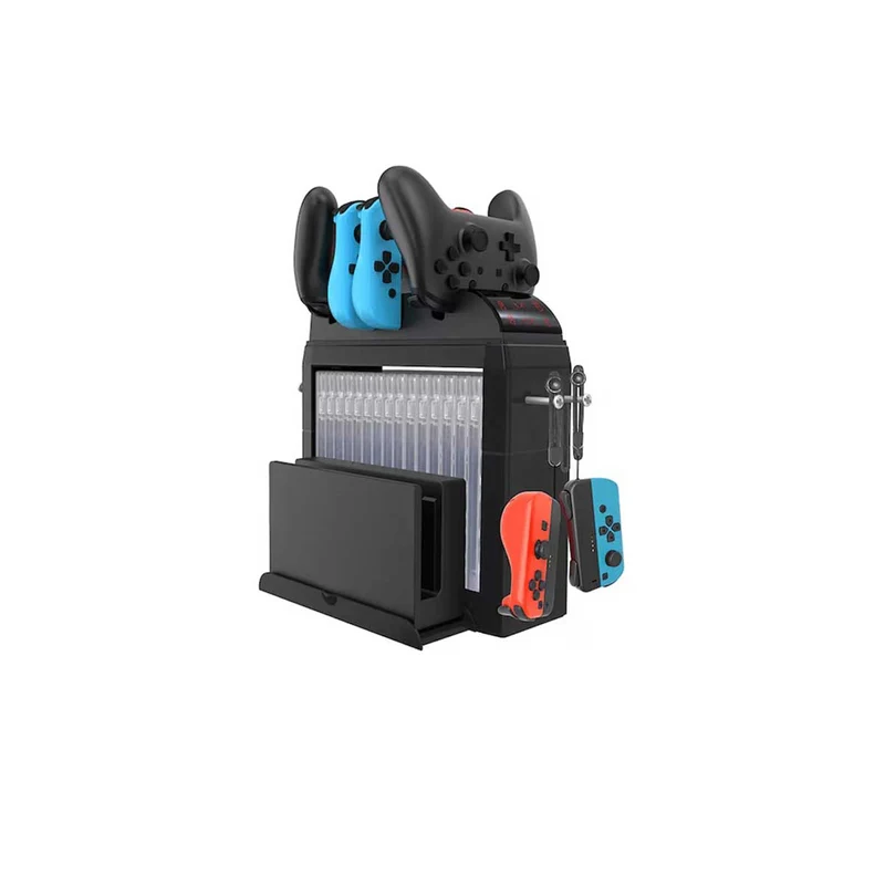 Dobe NSW Multifunctional Storage Stand Kit For N-Switch / N-Switch OLED (Black) TNS-19051