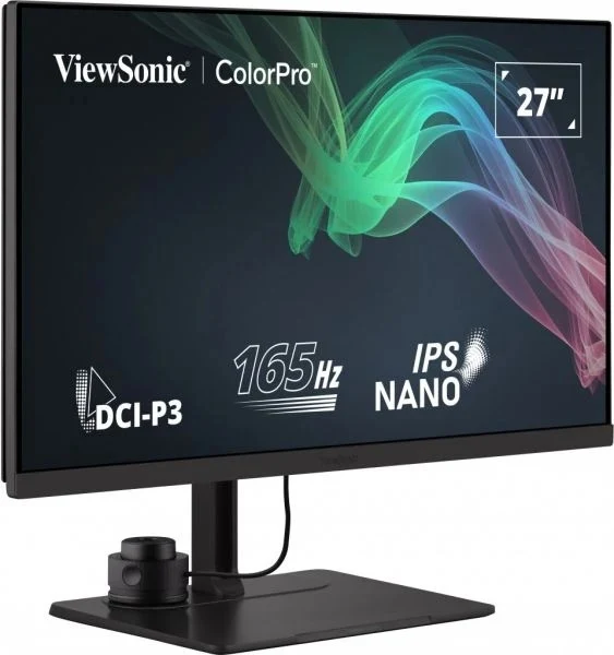 Viewsonic ColorPro VP2776 27" QHD 1440p 165Hz IPS Nano Color panel w/ Integrated Calibrator Pantone Validated Video Editing Monitor